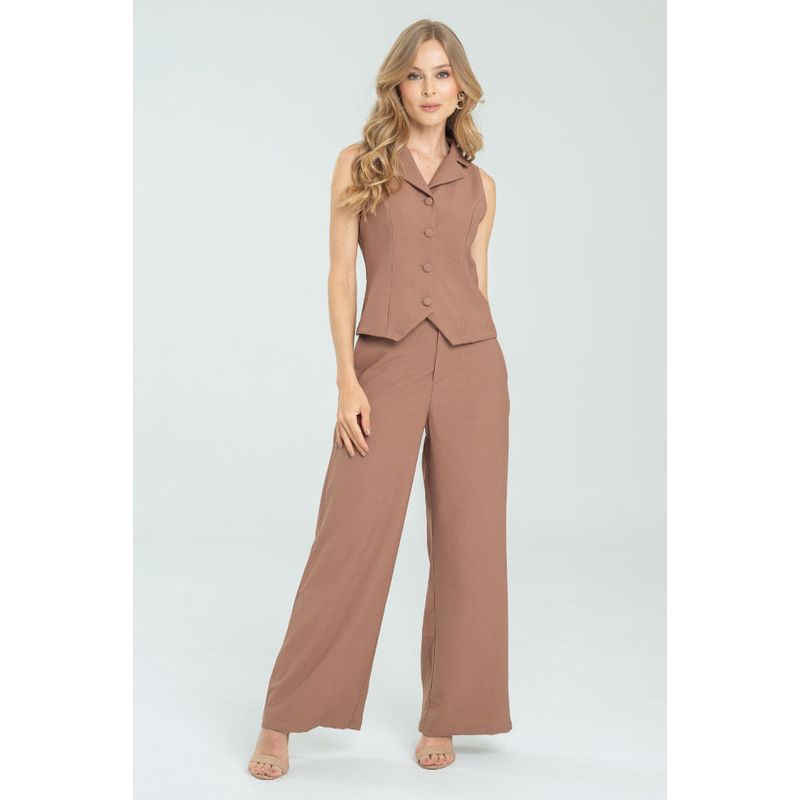 RAGGED - Pantalon parker Cafe caramelo Ragged