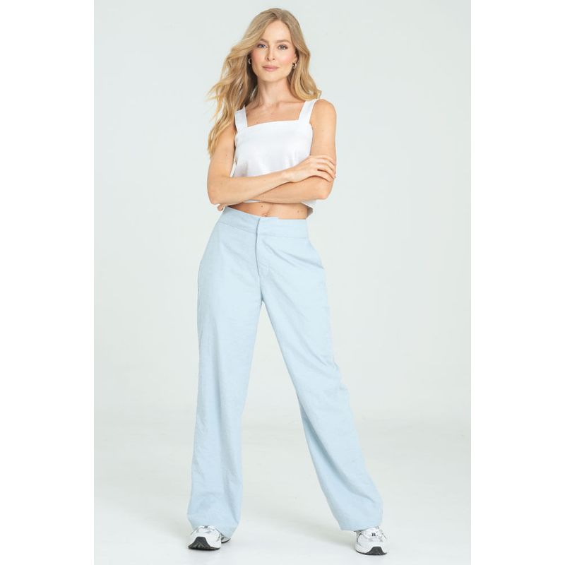 RAGGED - Pantalon halara Azul claro Ragged