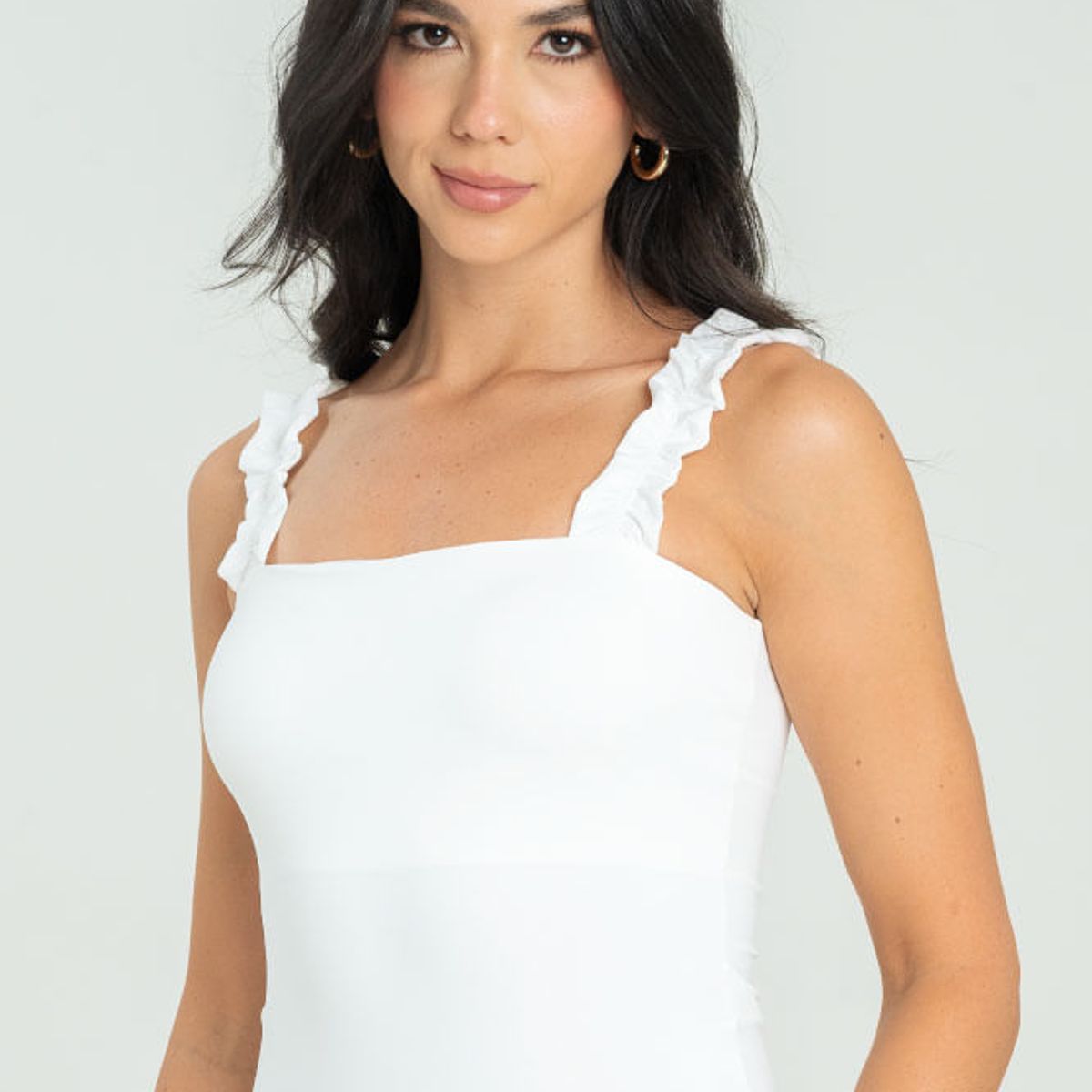 RAGGED - Body antonia Blanco crudo Ragged