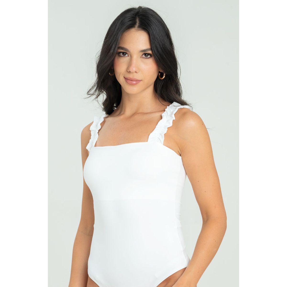 RAGGED - Body antonia Blanco crudo Ragged