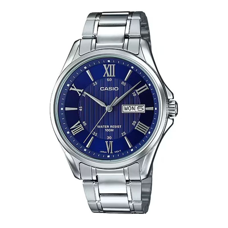 CASIO - Reloj Casio MTP-1384D-2A Caballero Elegante