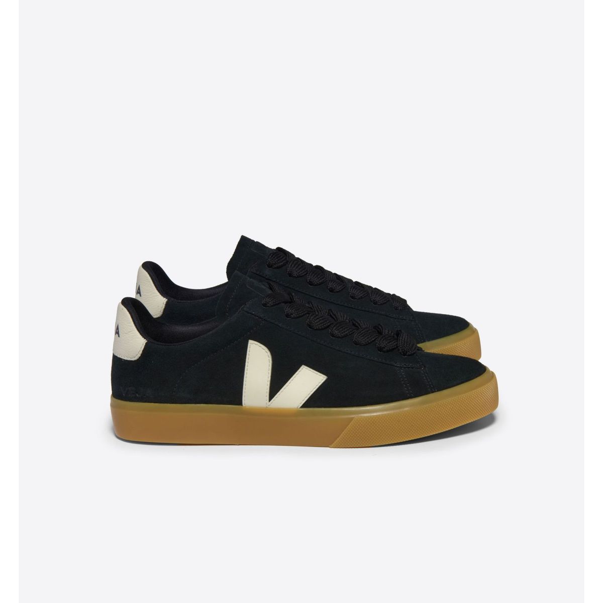 VEJA - Tenis veja de mujer campo bold VEJA Negro TENCAMPOBOLDABLK