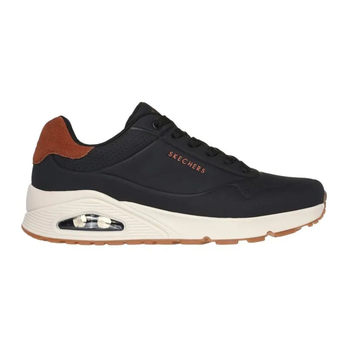 SKECHERS - Tenis Hombre Skechers Uno Suited On Air - Negro