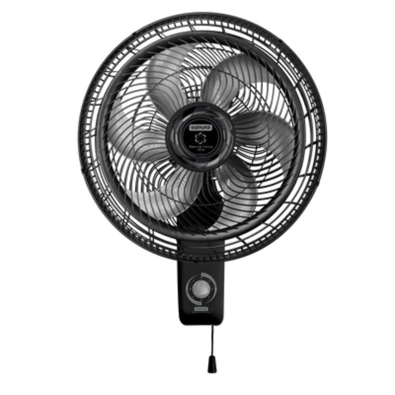 SAMURAI - Ventilador Silence Force Plus de Pared Negro