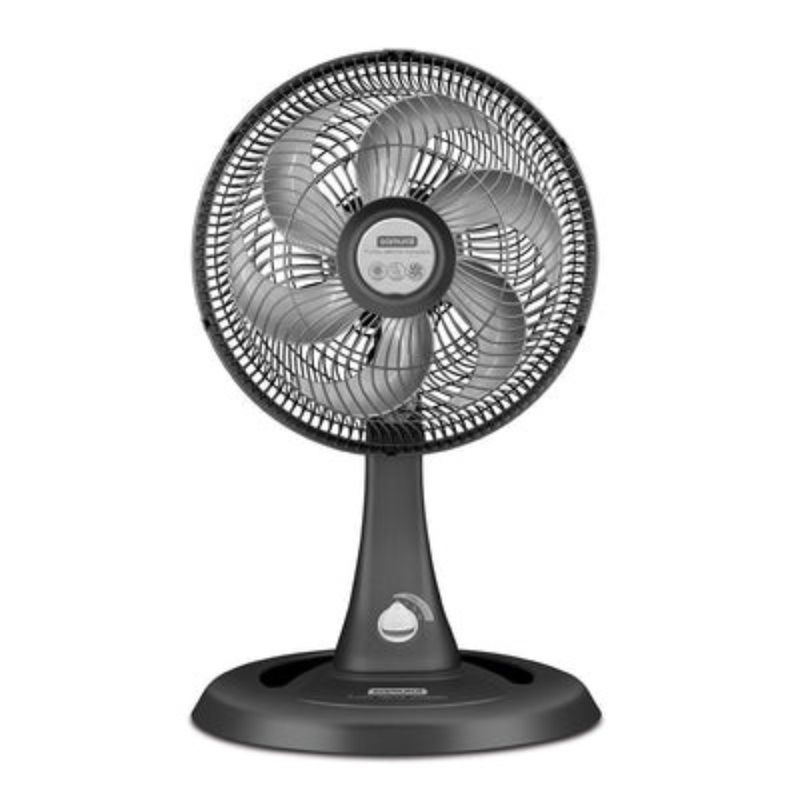 SAMURAI - Ventilador Turbo Silence 2en1 Compact Negro