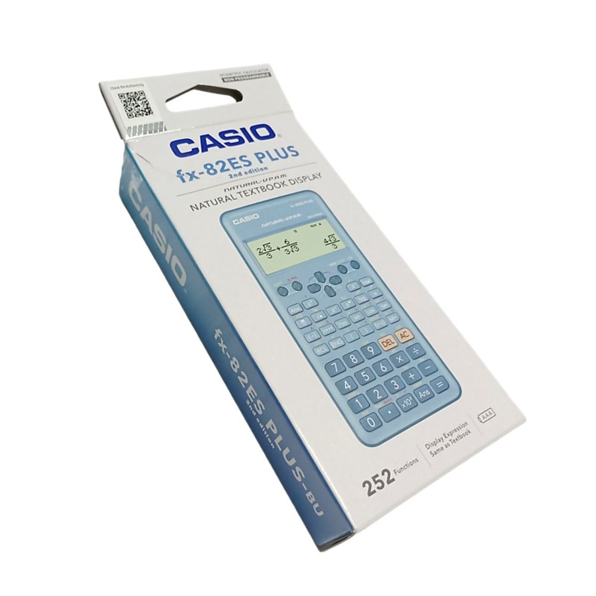 CASIO - CALCULADORA CASIO CIENTIFICA FX82ES PLUS 252 FUNCIONES