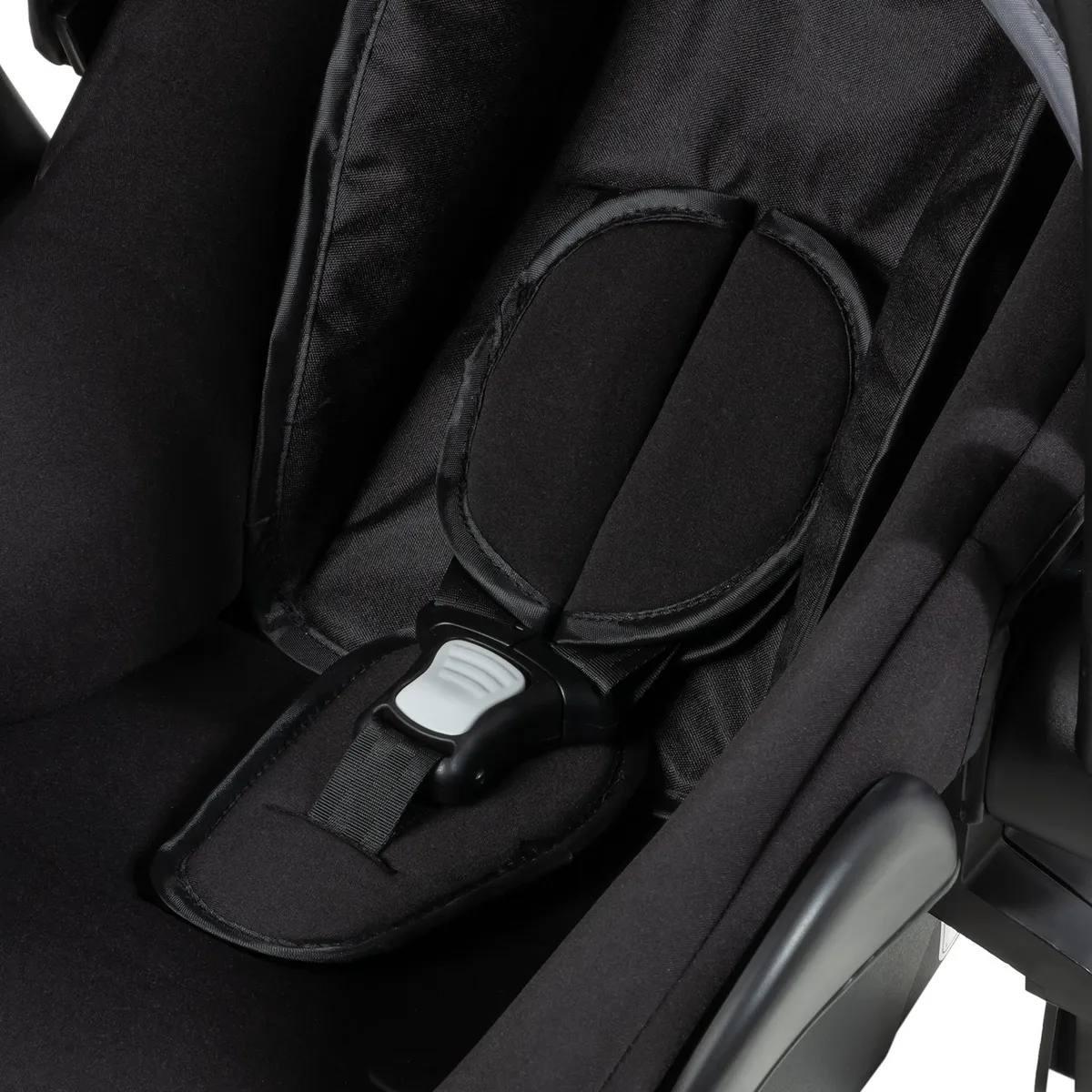 EBABY - Coche Cuna Moisés CLINT+ Portabebé EB155 Azul