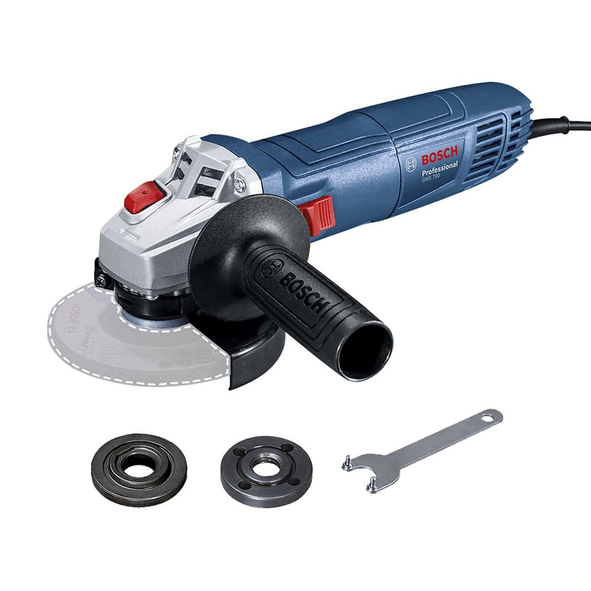 BOSCH - Pulidora De 4.1/2 Profesional 710w 11000 Rpm Bosch Gws 700
