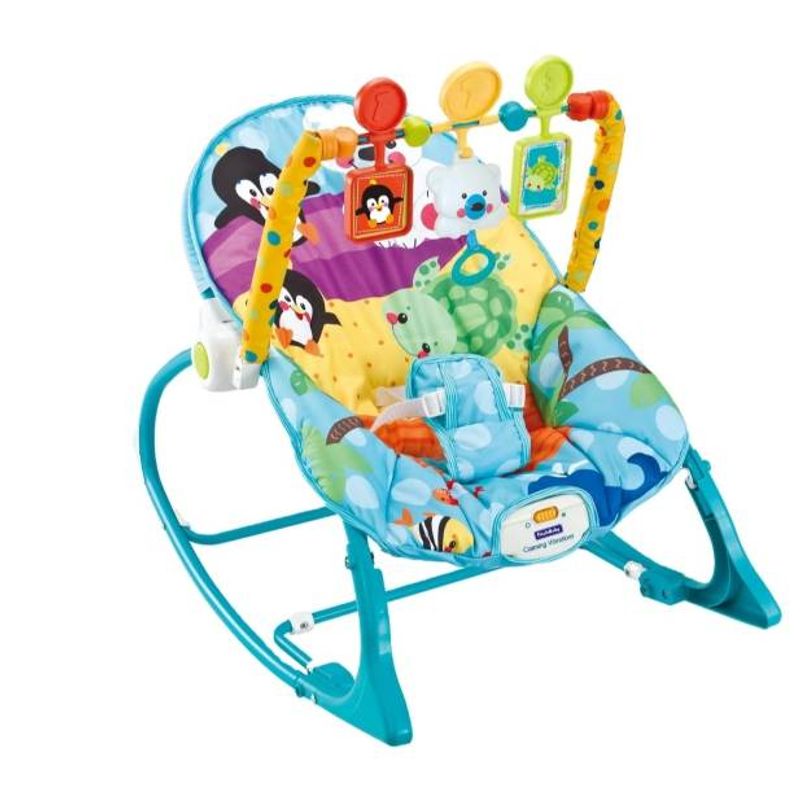 GENERICO - Silla mesedora vibradora y musical rocker crece conmigo niño