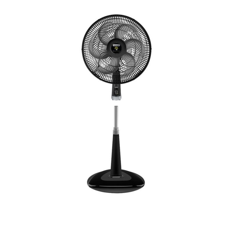 SAMURAI - Ventilador Silence Force Control Remoto Pedestal Negro