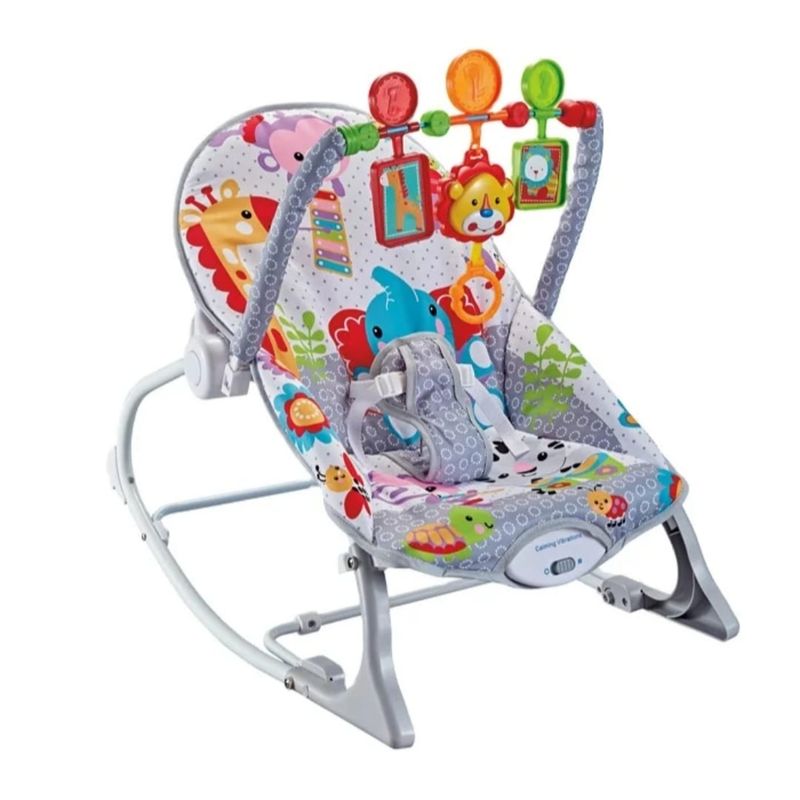 GENERICO - Silla mesedora vibradora y musical rocker crece conmigo niño
