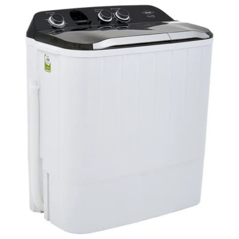 HACEB - Lavadora semiautomatica 7kg blanco