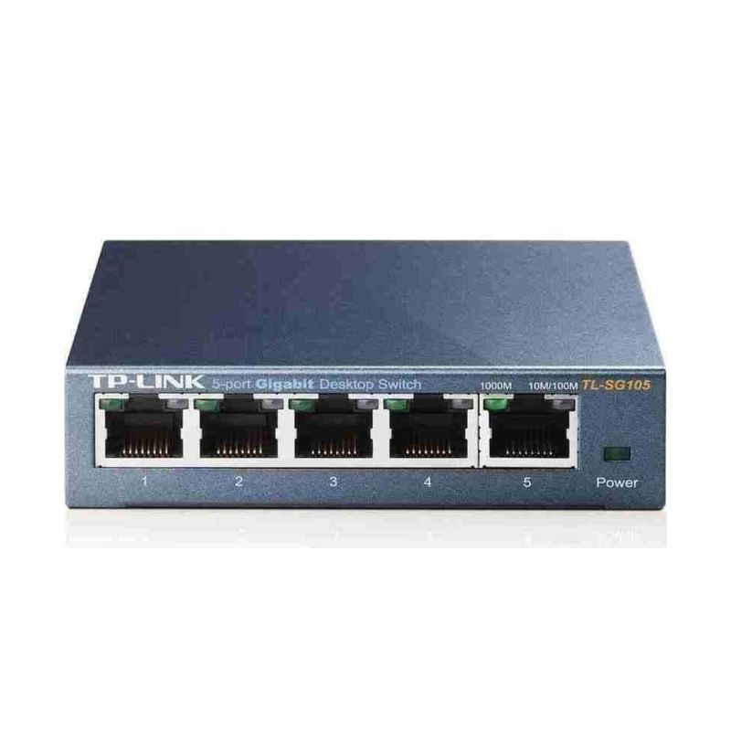 TP LINK - Switch TP LINK NO administrable 5 Puertos de 10/100/1000Mbps