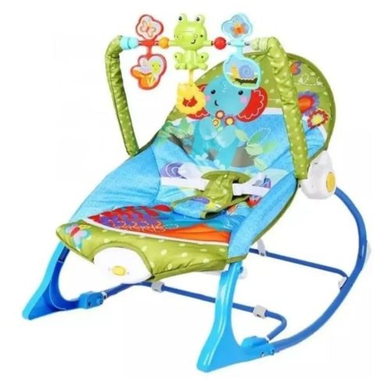 GENERICO - Silla mesedora vibradora y musical rocker crece conmigo niño