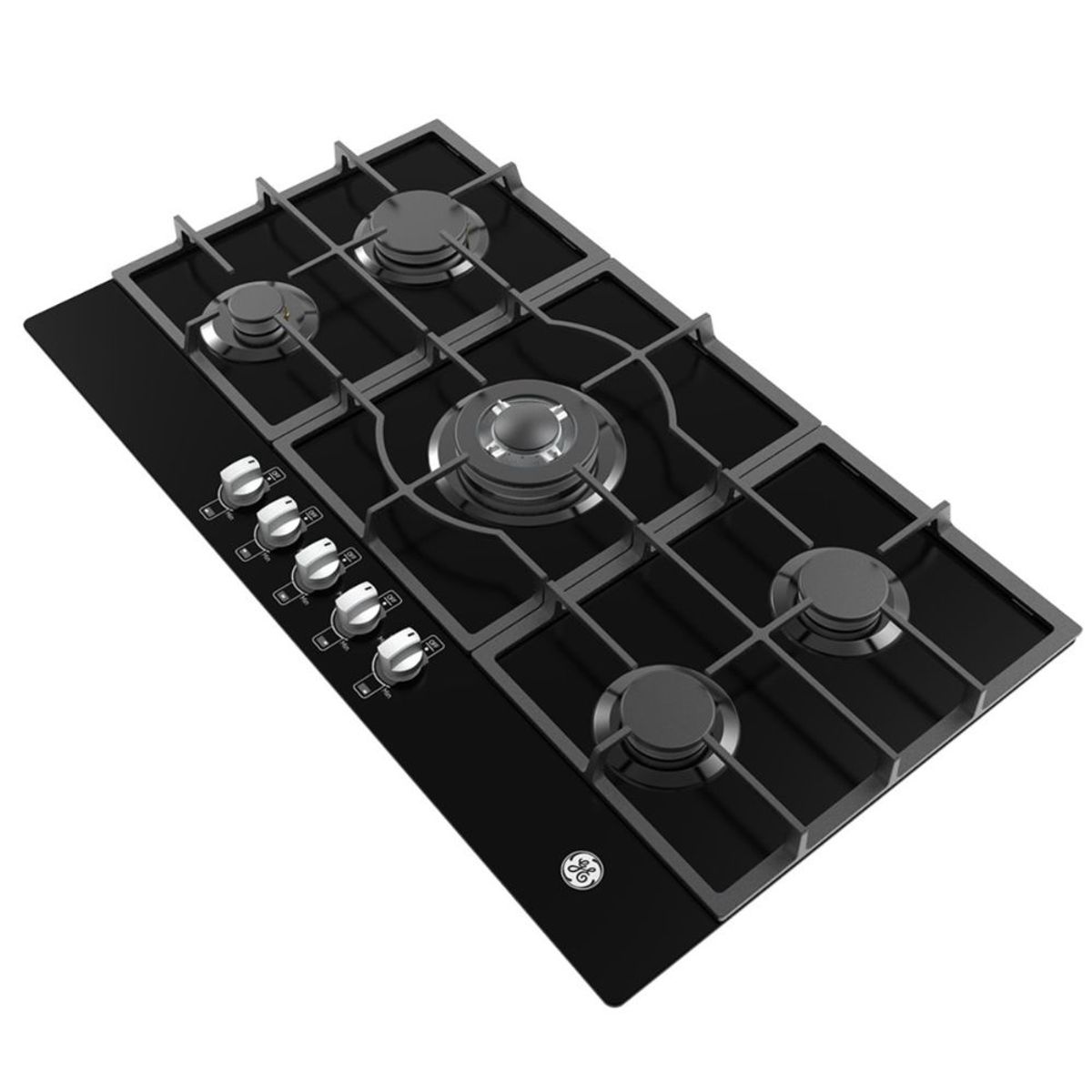 GENERAL ELECTRIC - Estufa GE 86cm 5 Puestos Gas Natural CGG8615V2 Vidrio