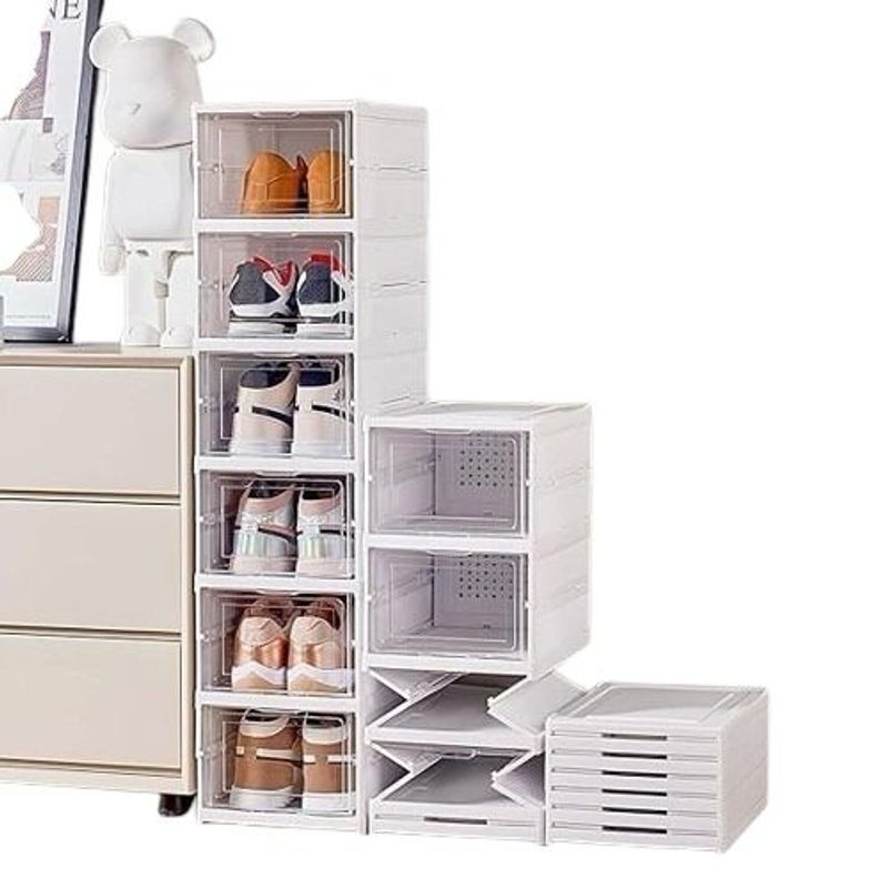 GENERICO - Set Organizador Caja de Almacenamiento de Zapatos x6