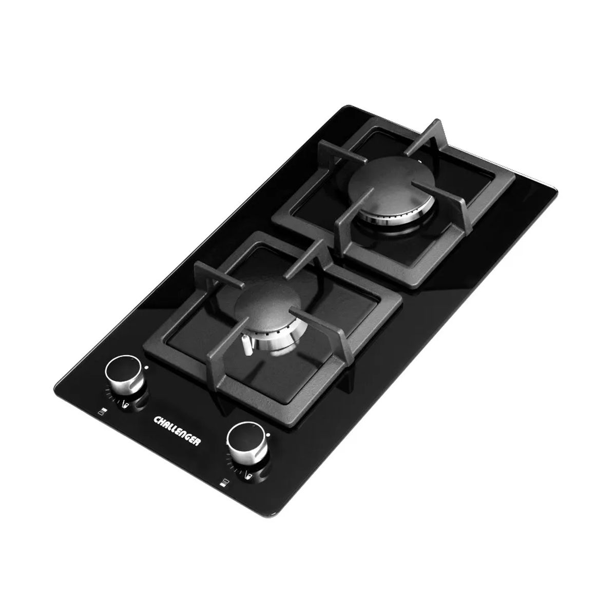 CHALLENGER - Estufa CHALLENGER 30cm 2 Puestos Gas Natural SQ-6730 AE