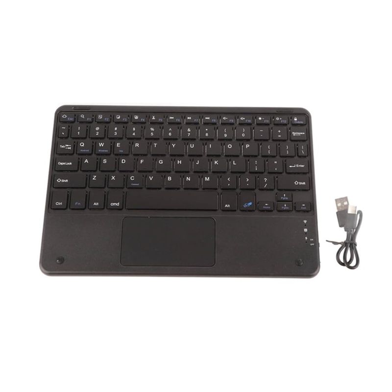 GENERICO - Mini Teclado Recargable Con Bluetooth Para Portatil Y Tablet