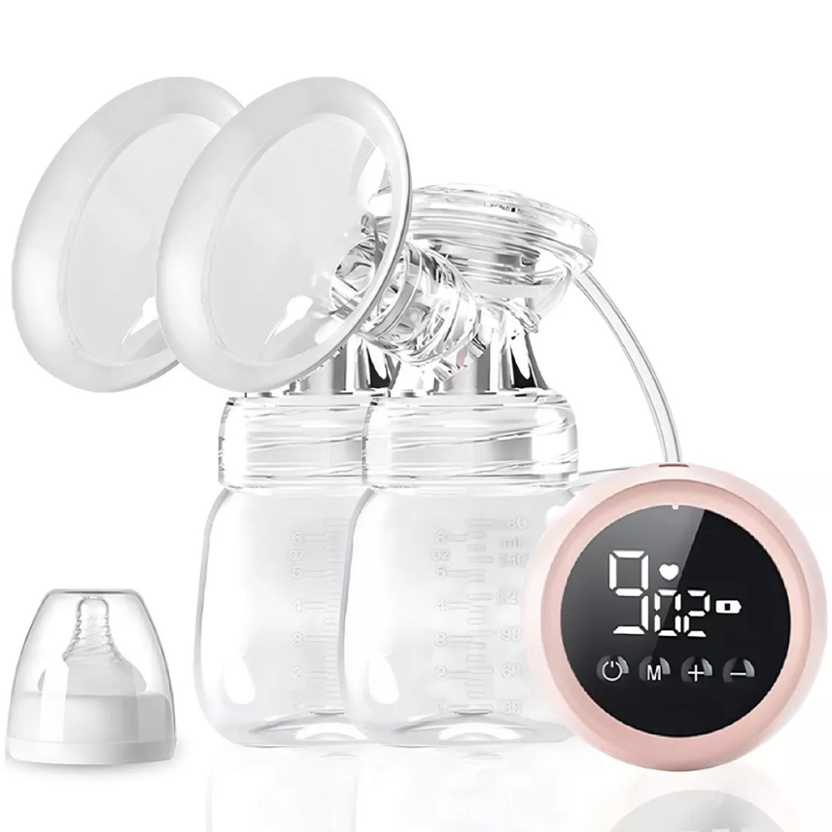 GENERICO - Extractor Eléctrico Doble Leche Materna Para Bebe Recargable