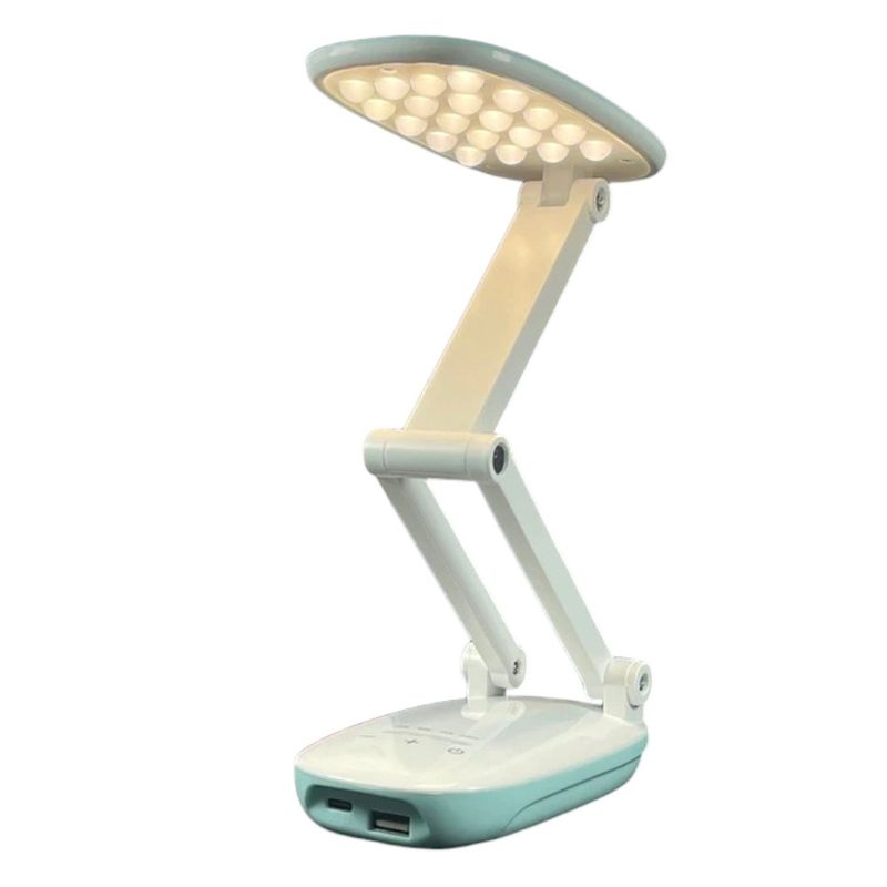 GENERICO - Lampara De Escritorio Plegable Recargable Con Luz Led Portatil