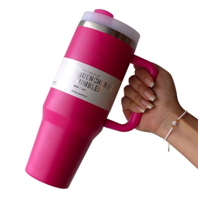 GENERICO - Termo Portatil Con Asa y Pitillo Perfecto Para Carro y Oficina