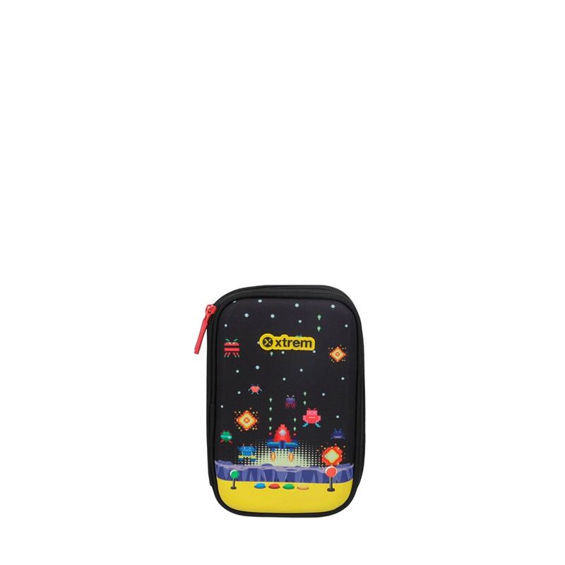 SAMSONITE - Cartuchera Xtrem Tucson 5Xt Negro/Amarillo