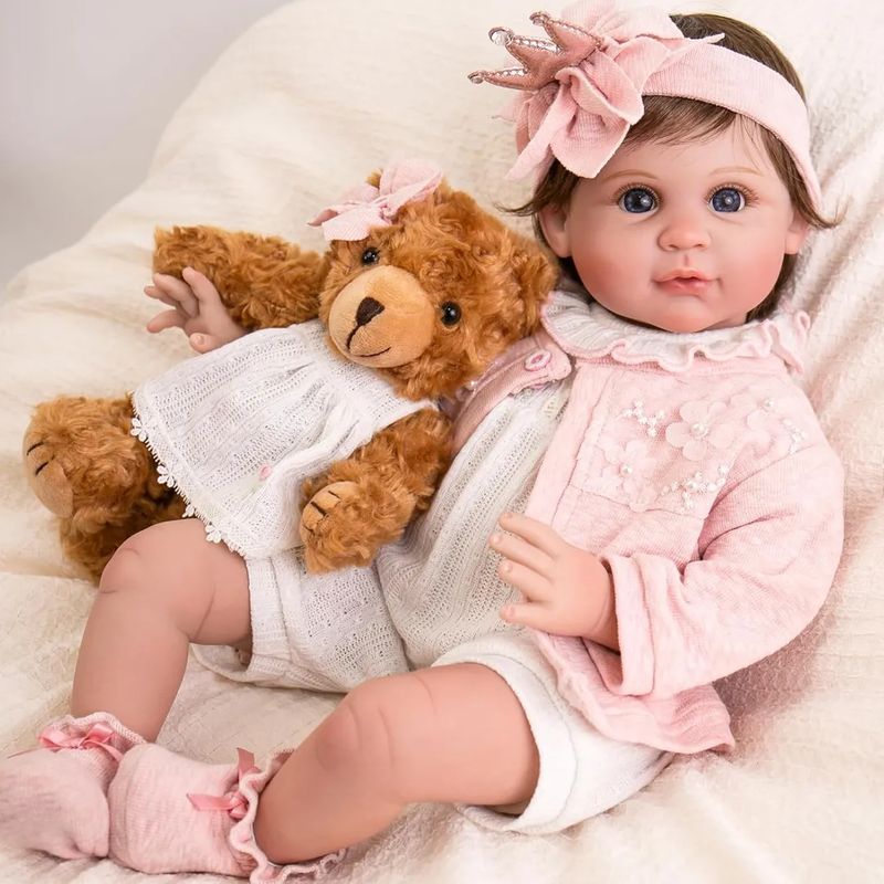 GENERICO - ❤ Bebe Reborn❤ Megan Ropa Rosada ❤