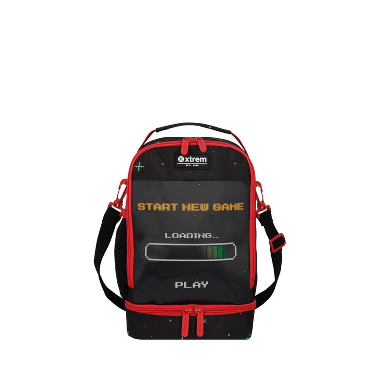 SAMSONITE - Lonchera Xtrem Lunch 2.0 5Xt Negro/Rojo