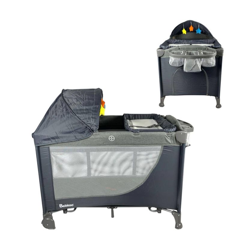 BRITOCHET - Cuna Corral Bebisso REF CUN679 Gris