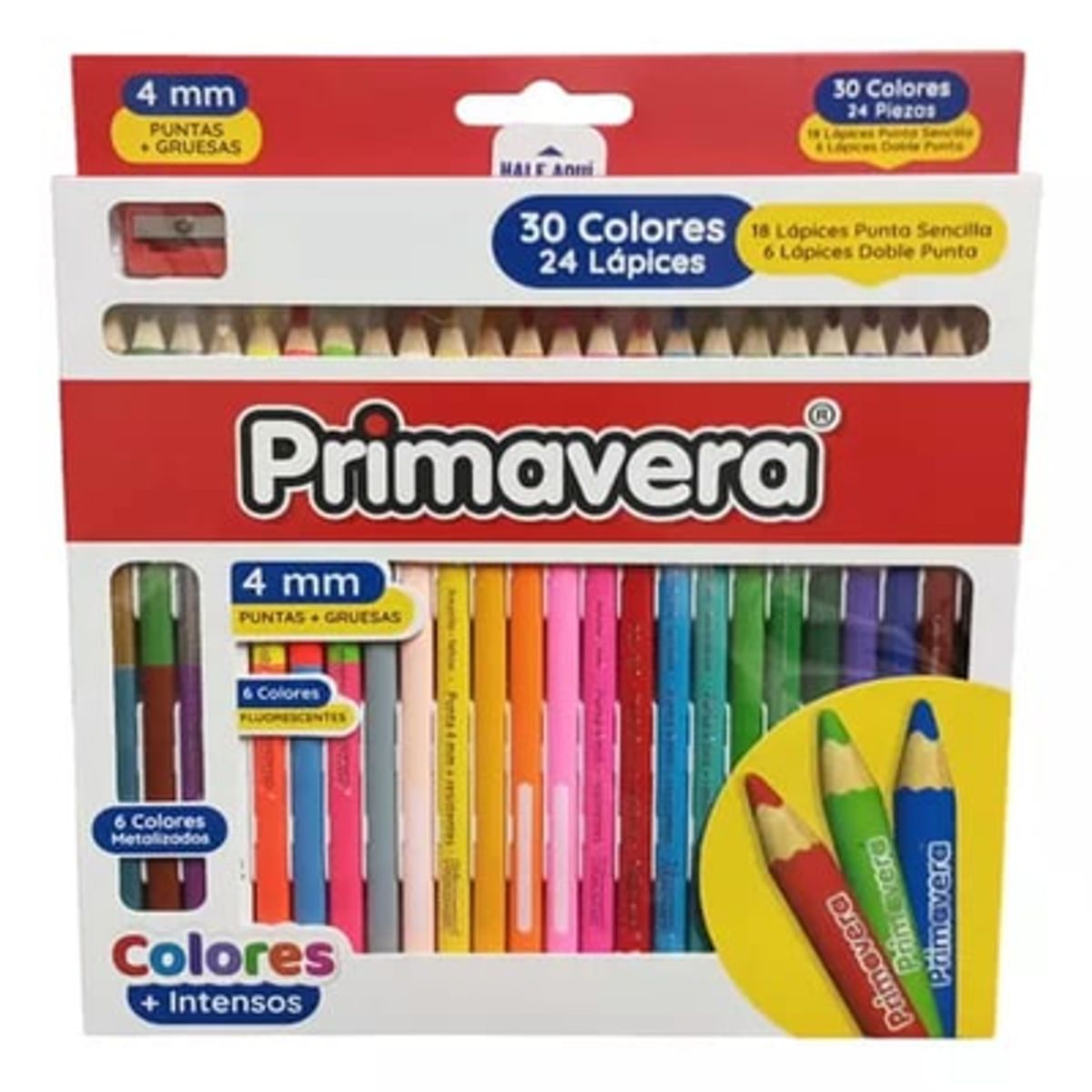 PRIMAVERA - colores primavera x 24 4mm Colores Inteso