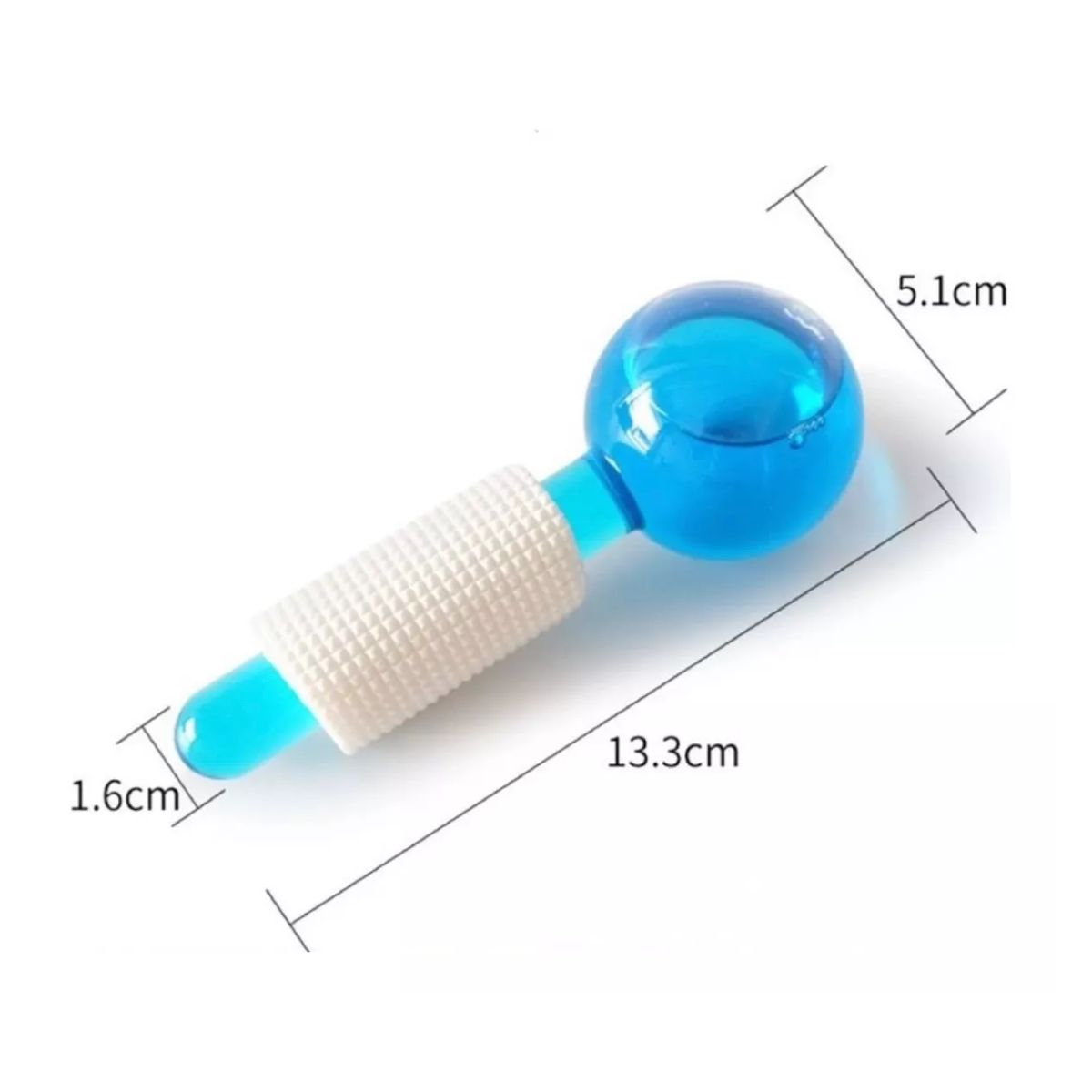 AFM - Ice Globes Masajeador Bola De Cristal X2 Piezas Cuidado Facial