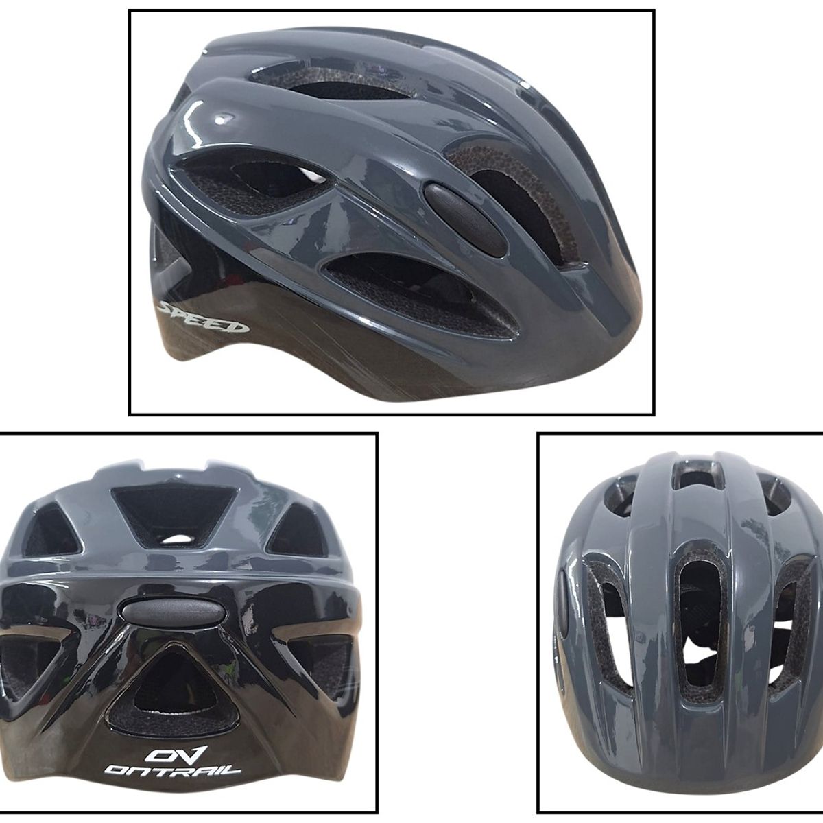 ON TRAIL - Casco Niña Niño Bicicleta Patines Monopatin Ajustable