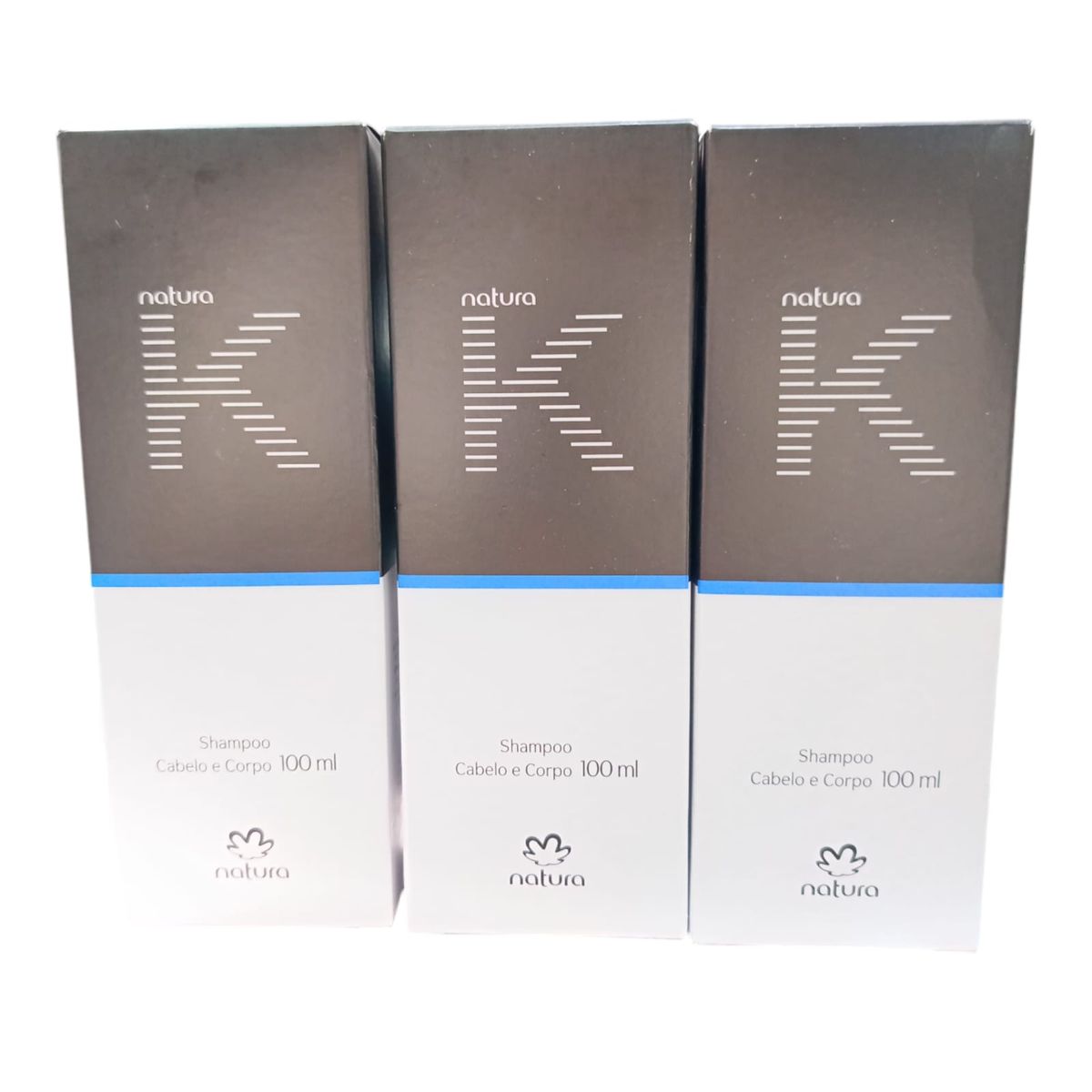 NATURA - Set Shampoo Kaiak Natura Cuidado para Cabello y Cuerpo 3 Unidades