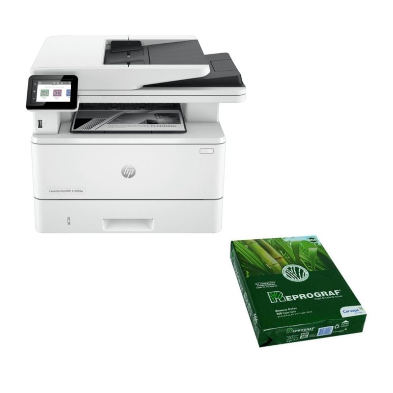 HP - Combo Impresora Hp Mfp 4103fdw + Resma Gratis