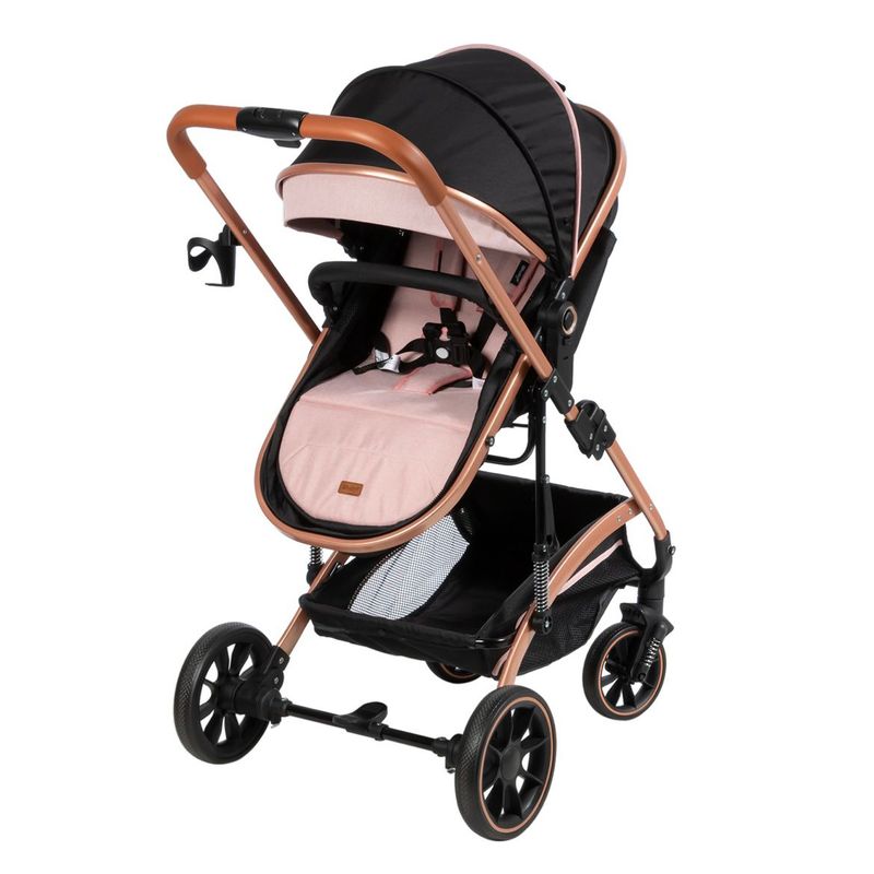 EBABY - Coche Para Bebe Moisés Plegable Extra Acolchado Ebaby