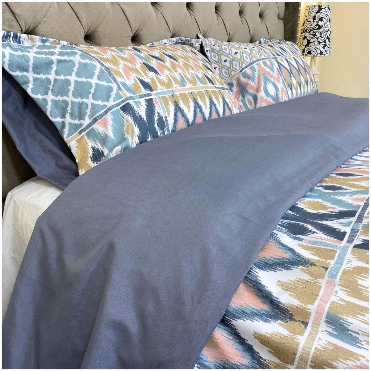 KARYTEX - Funda Duvet Euro Digital Jaisalmer Cama Queen.