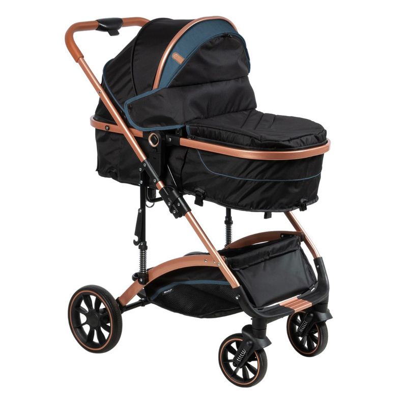 EBABY - Coche Para Bebe Moisés Plegable Extra Acolchado Ebaby