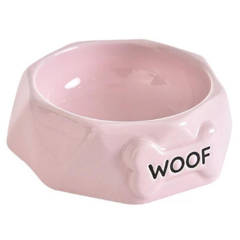 AFM - Comedero En Cerámica Diamante Para Perros Y Gatos