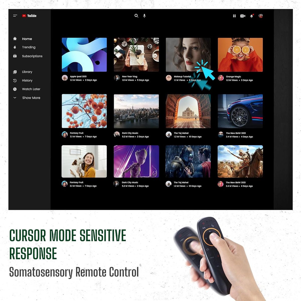 GENERAL - Proyector de video Full HD 1080P Proyector Bluetooth WiFi