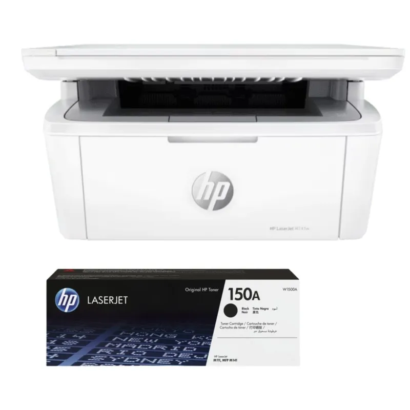 HP - Combo Impresora Multifuncional HP M141W +Tóner HP 150A Negro