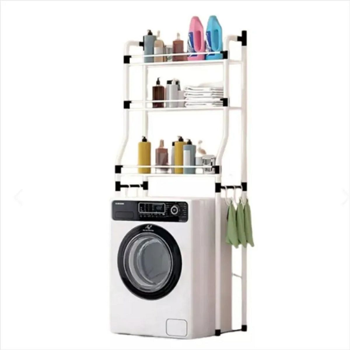 GENERAL - Estante Organizador Zona Lavandería y Baño  3 Niveles