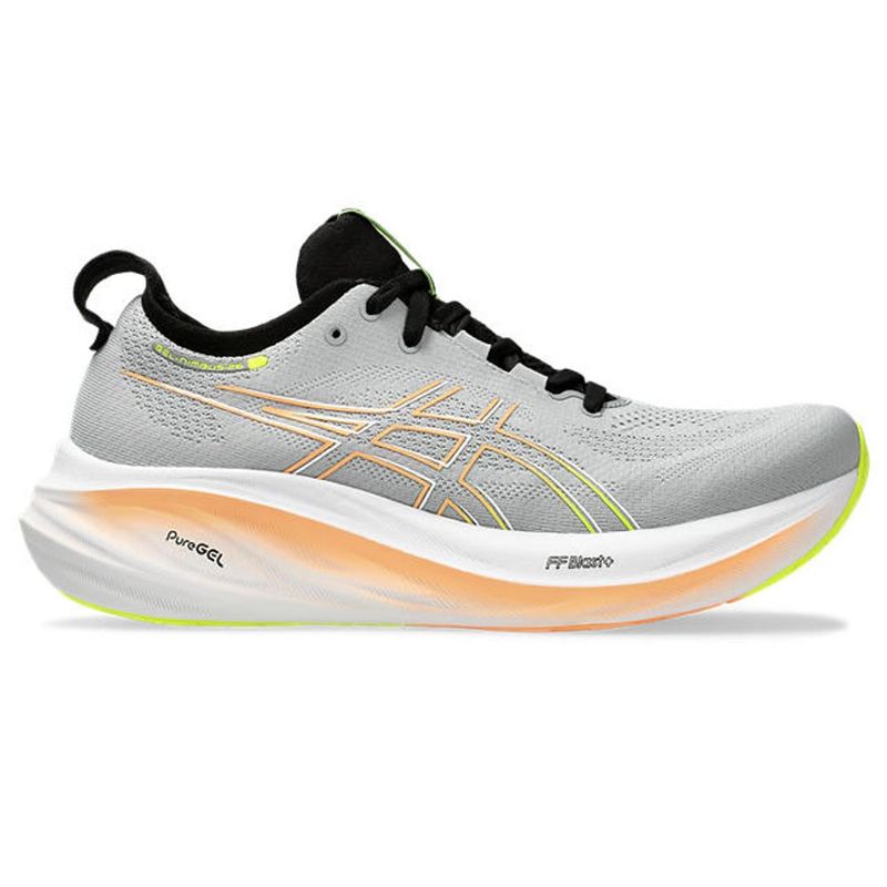 ASICS - Asics Gel-Nimbus 26 Tenis Gris De Hombre Para Correr