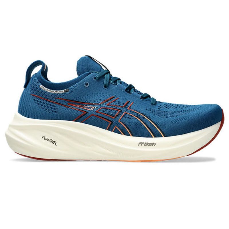 ASICS - Asics Gel-Nimbus 26 Tenis Azul De Hombre Para Correr