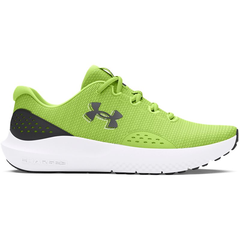 UNDER ARMOUR - UA Charged Surge 4 Tenis verde de hombre para correr