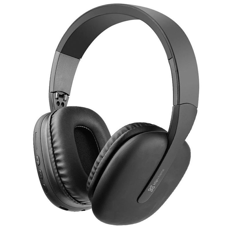 KLIP XTREME - Audífonos Klip Xtreme ZoundTune Bluetooth Auxiliar Negros