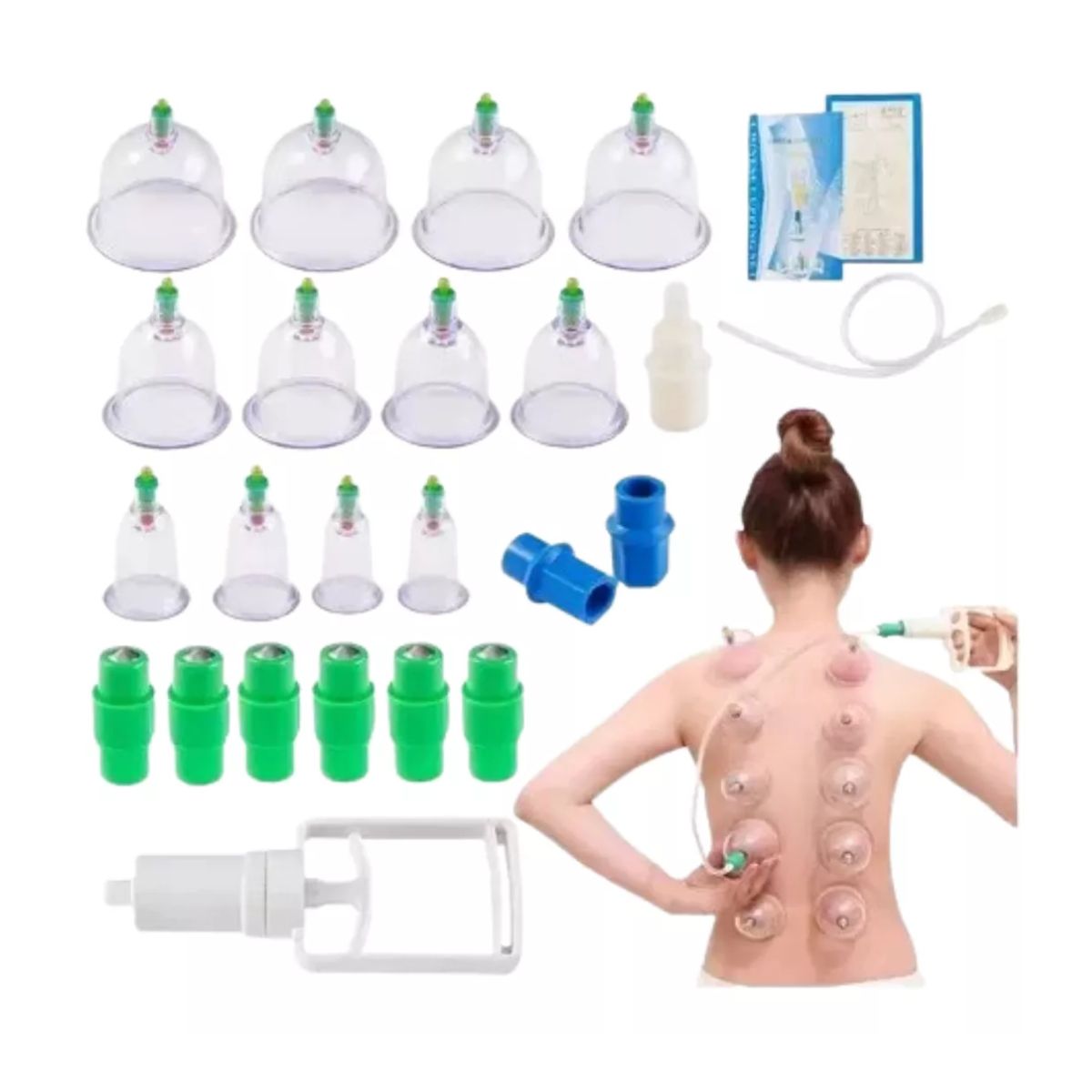 AFM - Set Ventosas Vacumterapia X 12