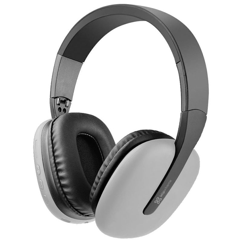 KLIP XTREME - Audífonos Klip Xtreme ZoundTune Bluetooth Auxiliar Grises
