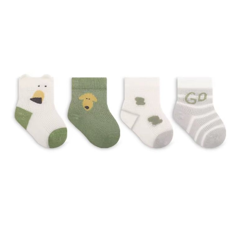MUNDO BEBE - Medias x 4 Set Para Niño Niña  Para Bebés