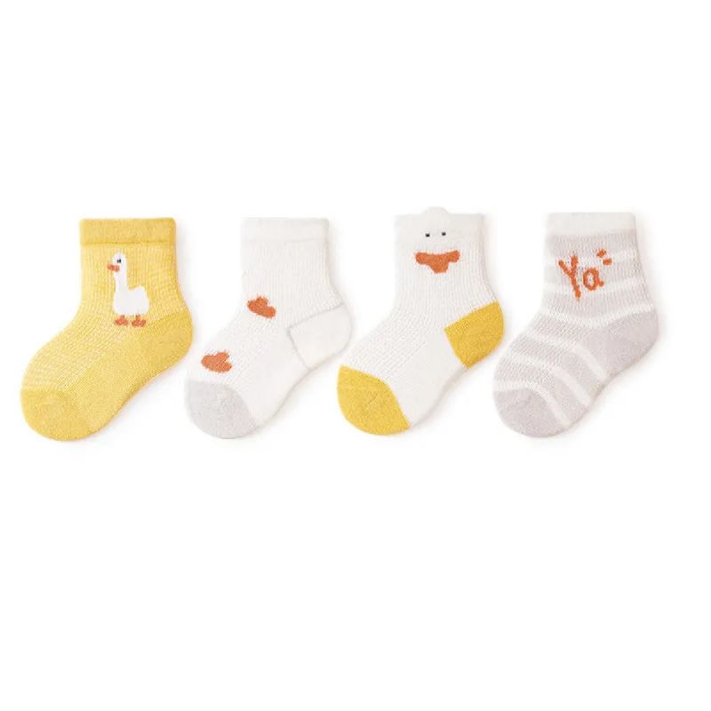MUNDO BEBE - Medias x 4 Set Para Niño Niña  Para Bebés
