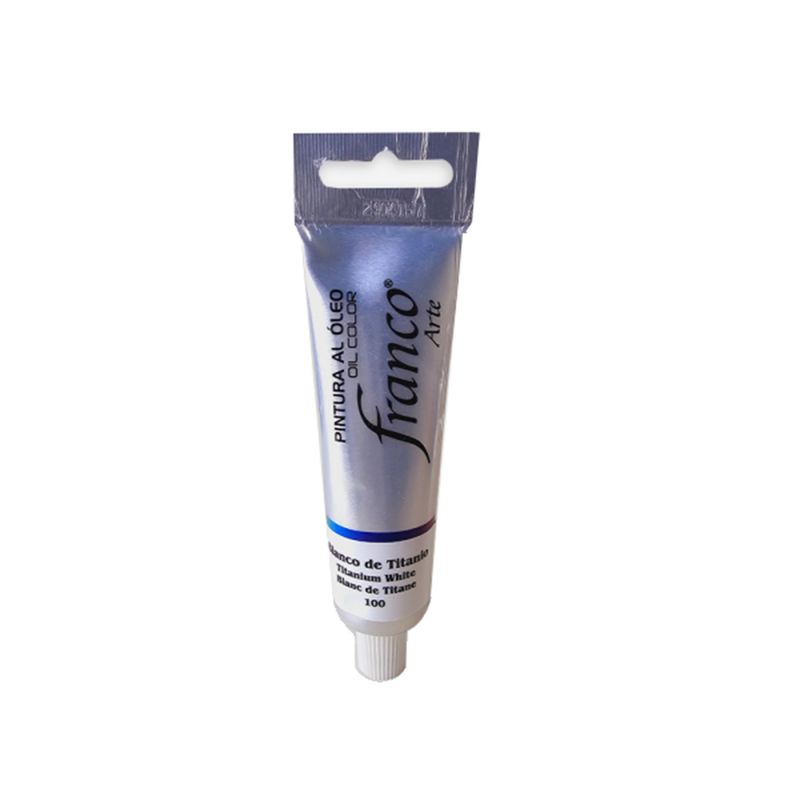 FRANCO ARTE - Oleo 50 Ml. Blanco De Titanio 100 Franco Arte